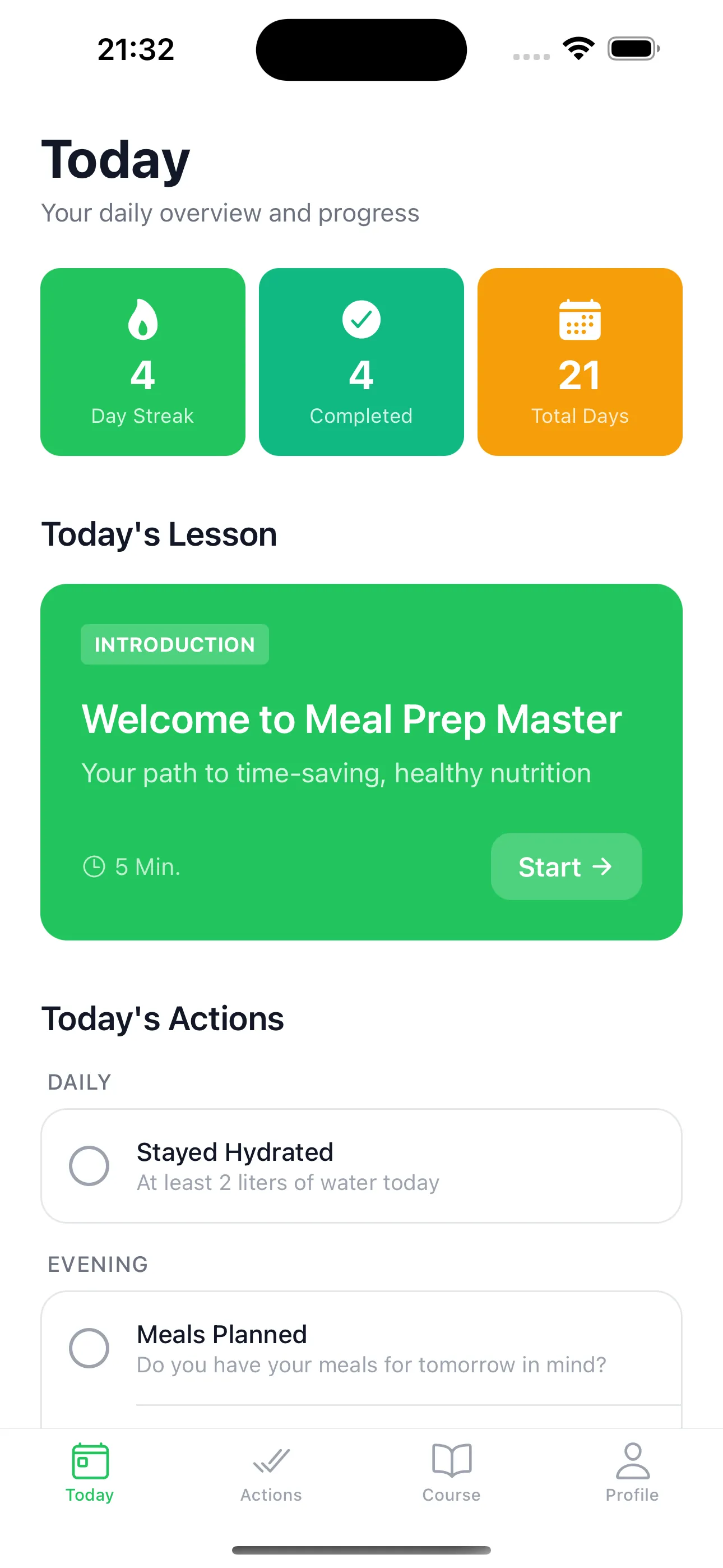 Meal Prep App