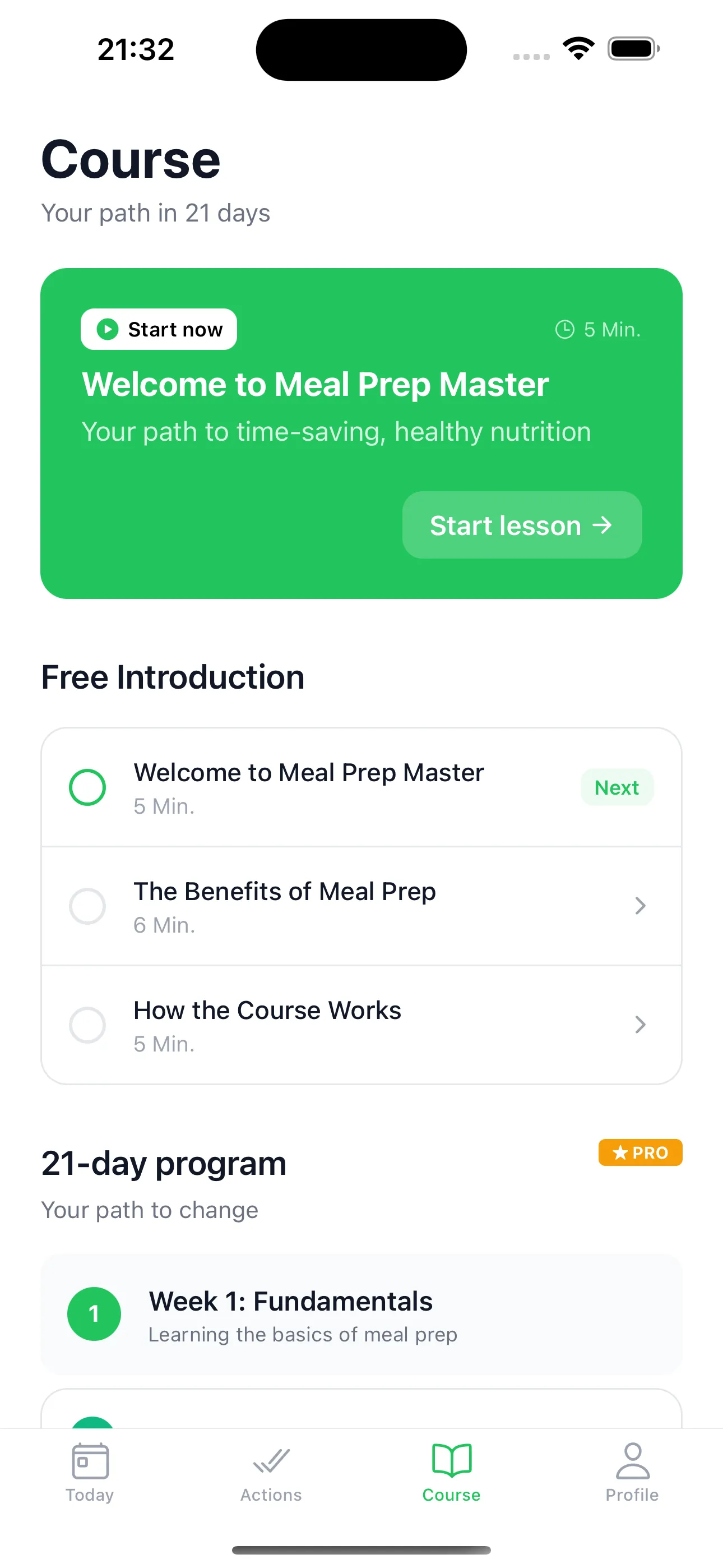 Meal Prep App