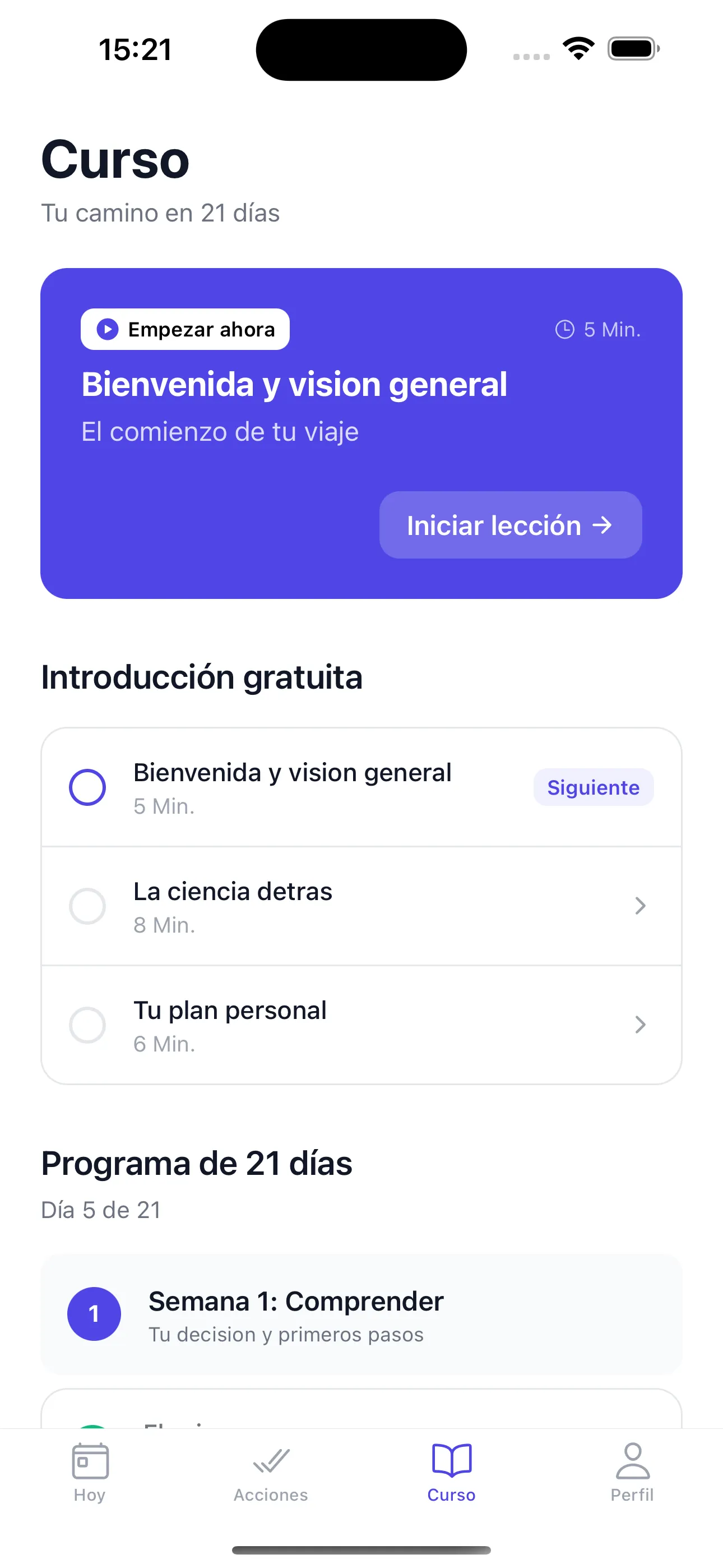 Dejar de Vapear App